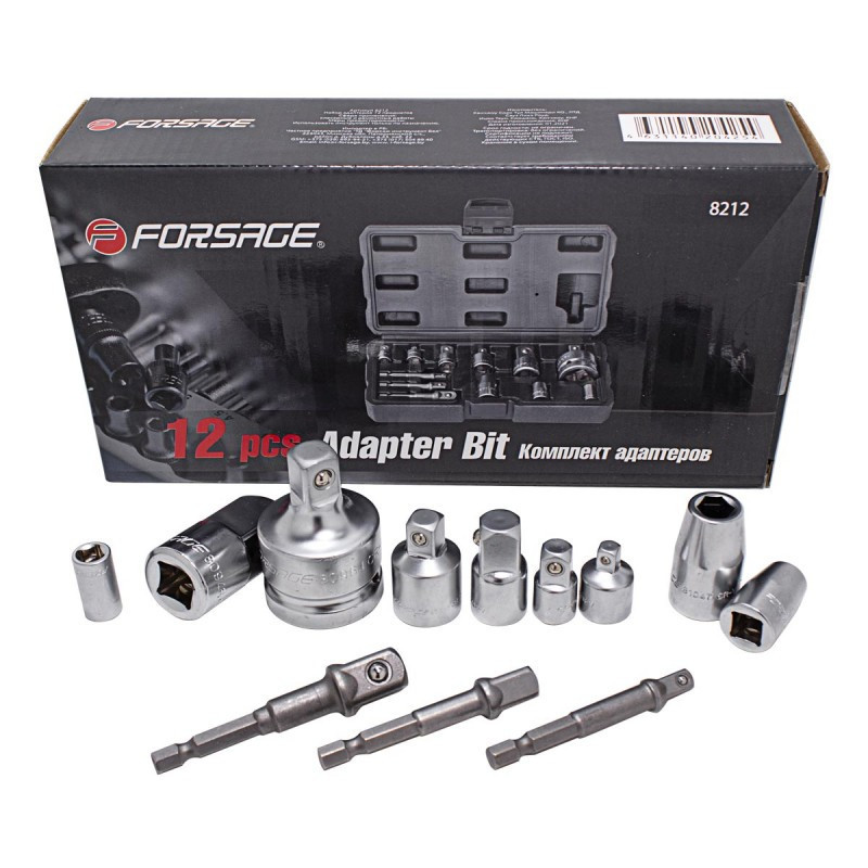 Комплект адаптеров 12 предметов Forsage F-8212 Одесса - изображение 3