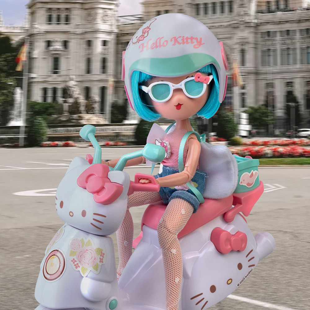 Ігровий набір 4SF Manga Dolls серії Hello Kitty – Красуня Пінк на скутері Дніпро - фото 8