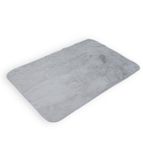 Килимок для підлоги еко-хутро Moonbeam 60*90см світло-сірий Дариана Житомир - изображение 3