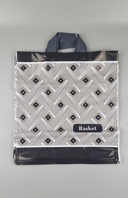 Пакет із петльовою ручкою спр п "Баскет" (38*41 ДПА (50 шт) Харків - фото 2