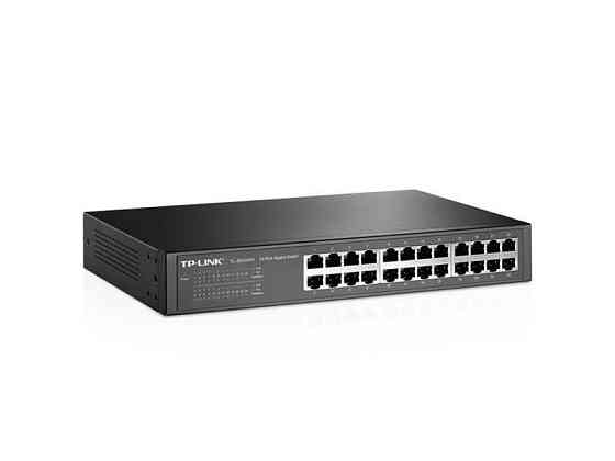 Комутатор TP-Link TL-SG1024D (24хGE, метал, настільний/монтаж у стійку) ( Ні ) Харків