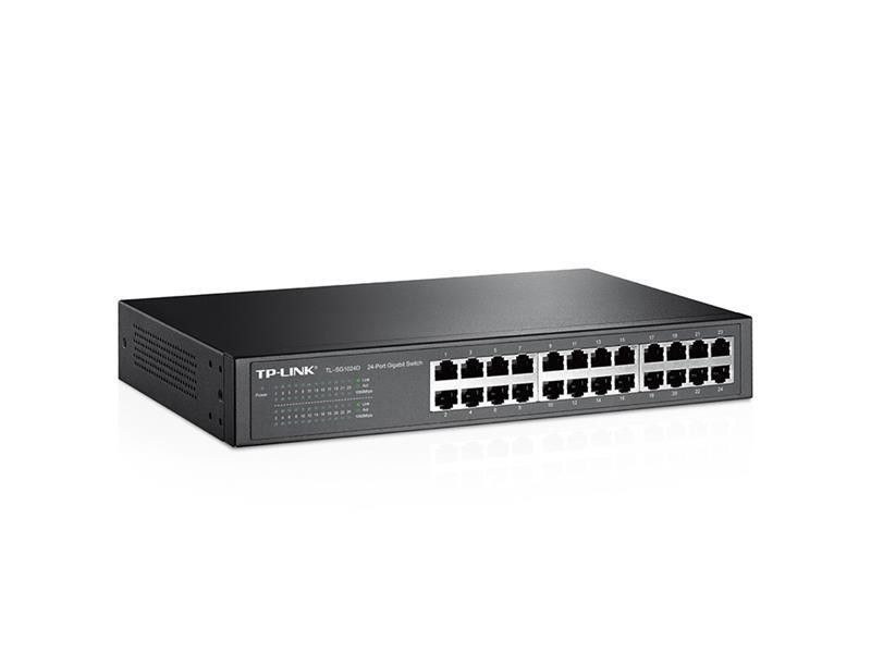 Комутатор TP-Link TL-SG1024D (24хGE, метал, настільний/монтаж у стійку) ( Ні ) Харків - фото 1