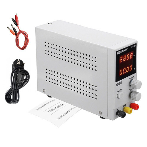 Блок живлення лабораторний LONGWEI LW-K3010D 0–30 В 0–10 А, регульоване джерело постійного струму Київ - фото 2