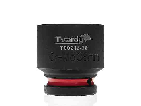 Головка ударна "Tvardy" з хром-молібденової сталі (Cr-Mo)  3/4"  6-гранна 38 мм Київ