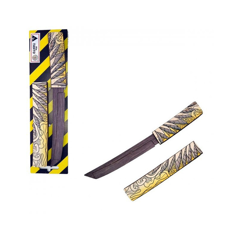 Сувенірний дерев'яний ніж "SO-2 TANTO ДОДЖО" Сувенір-Декор TAN-D Вінниця - фото 1