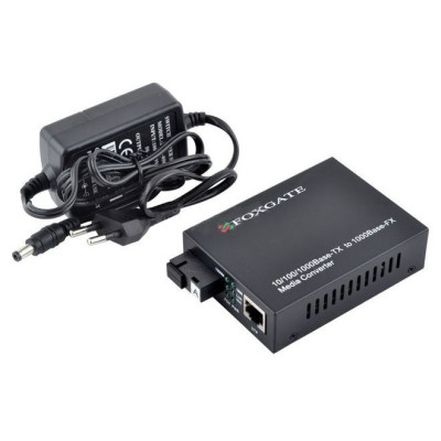 Медіаконвертер EC-Q-1G-1SM-1310nm-20-LFP FoxGate Вінниця - фото 5
