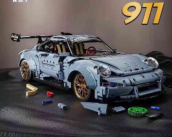 Конструктор машинка  Technic Porsche 911  975 деталей,в маштабі 1:14  975 деталей Порш 911 в коробці Киев