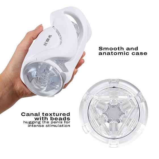 Мастурбатор Dorcel DEEP BLOW WHITE, двойное использование Sex Aura Киев