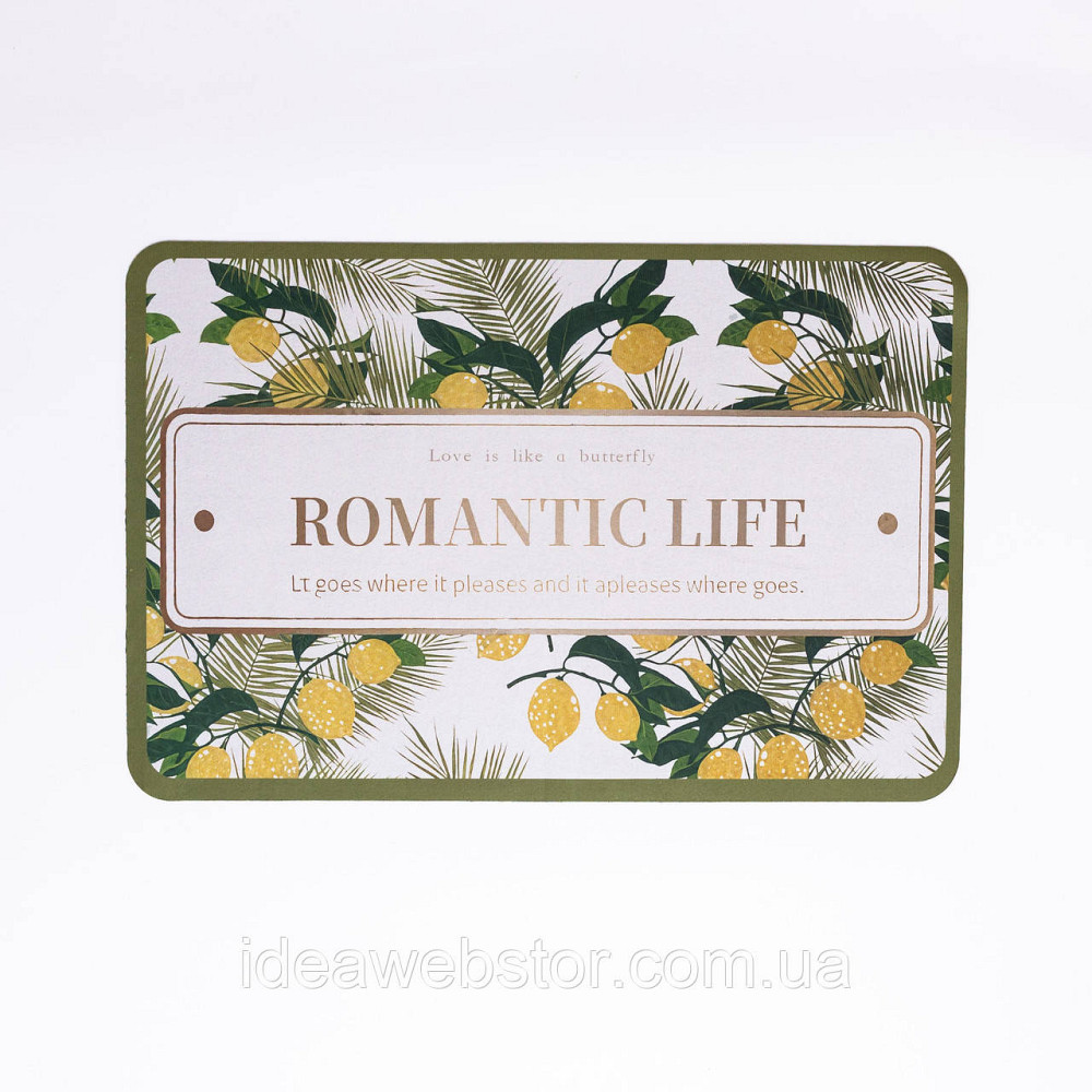 Килимок універсальний Romantic 58*38 см діатомітовий Yiwu HP-42-211 Київ - фото 1