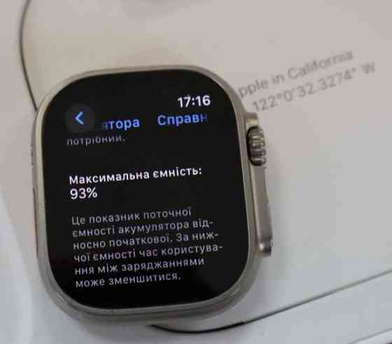 Смарт -Часы Apple Watch Ultra 49mm A2622 Titanium Киев