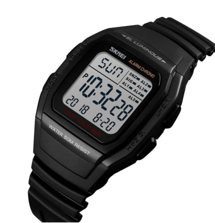 Годинник наручний SKMEI 1278BK, BLACK, 11375 Дніпро