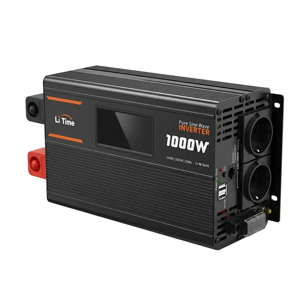 Автономний однофазний інвертор 1kW/12V LiTime L12V1KW-EN-D (44-00526) Киев - изображение 9