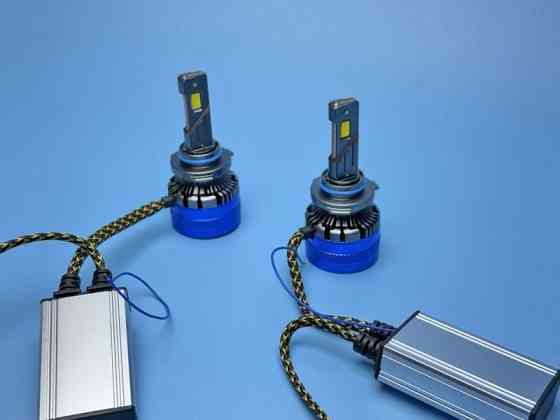 LED лампы HB3 (9005) K68 (120W) с пультом — 3 цвета (3000K/4300K/6000K) + Стробоскоп Харьков