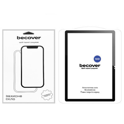 Скло захисне BeCover 10D Lenovo Tab M10 (3rd Gen) TB-328F 10.1" Black (710577) Вінниця - фото 1