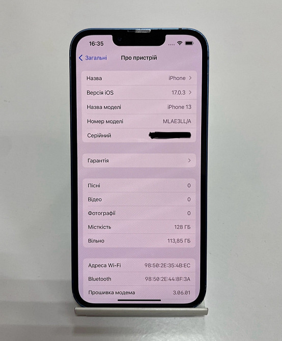 IPhone 13 128Gb Neverlock Blue.iPhone 13 128gb Blue Киев - изображение 6