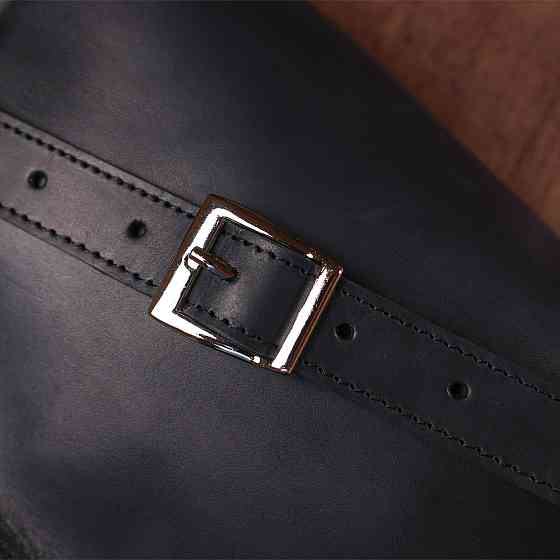 Стильна вінтажна жіноча бананка Shvigel 16394 Чорний Київ