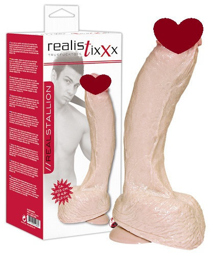 Фалоімітатор на присосці Жеребець Sex Aura Київ - фото 1
