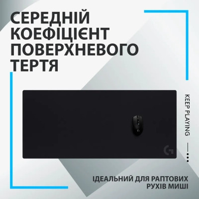 Коврик для мышки Logitech G840 Gaming Mouse Pad Black (943-000778) Винница - изображение 8