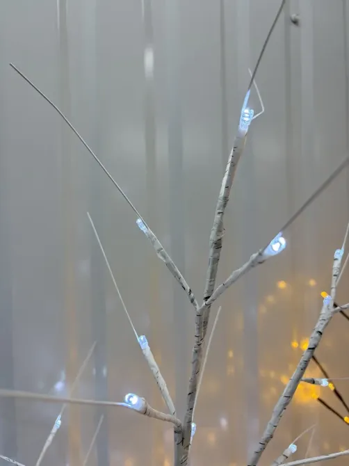 Гирлянда-дерево 1,5м 100 LED ламп белый свет для праздничного декора, TREE-1-5-W Одесса - изображение 6