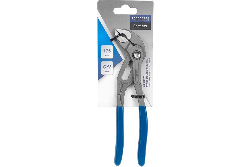 Пасатижі переставні 7" (175мм) SCHEPPACH SCH-613U175 Одеса - фото 2