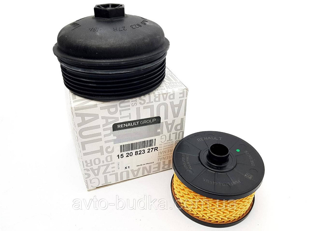 Фільтр масляний Nissan Qashqai J11 1.2 / 1.3 DIG-T 152082327R (аналог 152095084R) Новий Розділ - фото 1