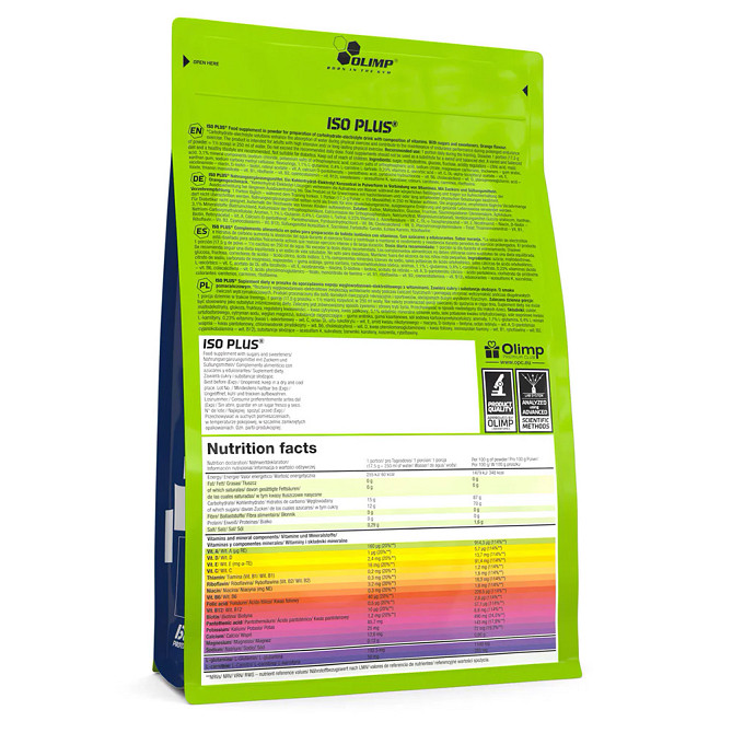 Iso Plus powder (лимон) 1500 g Луцк - изображение 2