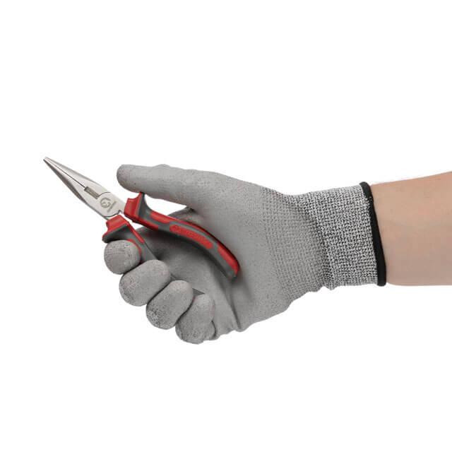 Довгогубці прямі, 160 мм, С55 INTERTOOL HT-0127 Киев - изображение 5