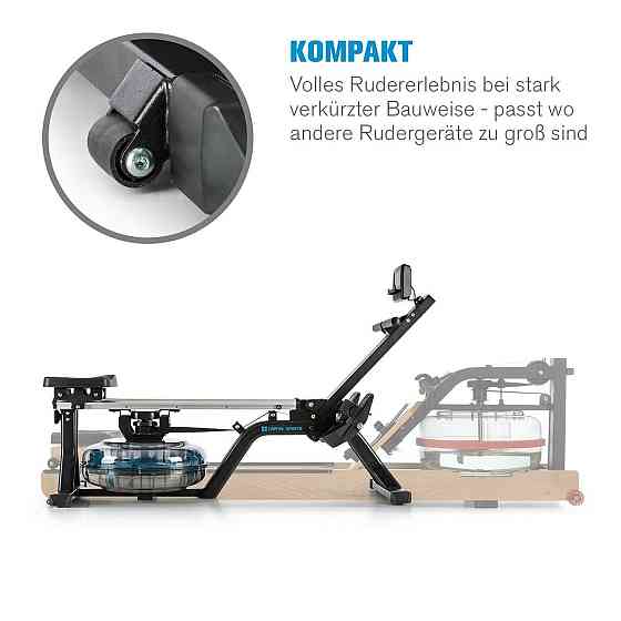 Тренажёр для гребли на воде Capital Sports Flow M1 (Германия) Ровно