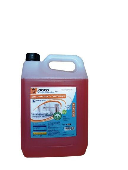 Концентрат для санвузлів та сантехніки GOOD RESULT 5л/каністра Павлоград - фото 2