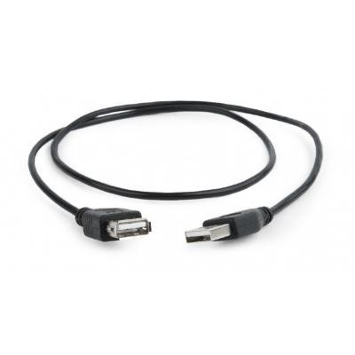 Дата кабель USB 2.0 AM/AF 0.75m Cablexpert (CC-USB2-AMAF-75CM/300-BK) Винница - изображение 1