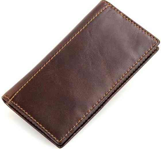 Кредитница шкіряна Коричнева (Vintage) Київ