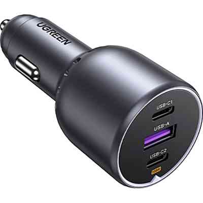 Зарядное устройство Ugreen 3xUSB 130W (2xUSB-C+USB-A) QC3.0 (EC705) (35025) Винница