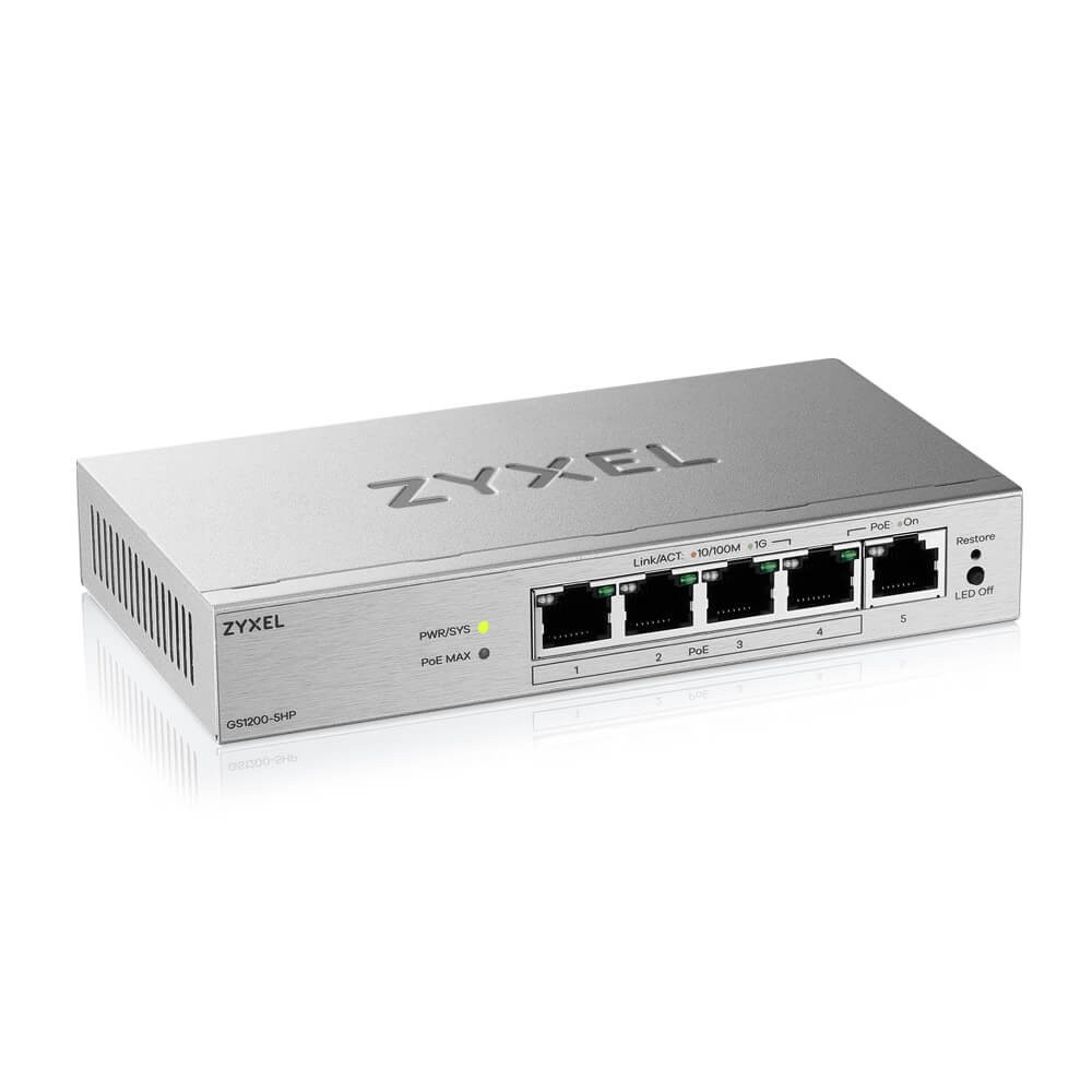 Комутатор ZYXEL GS1200-5 v3 (GS1200-5V3-EU0101F) ( 22502 ) Харків - фото 3