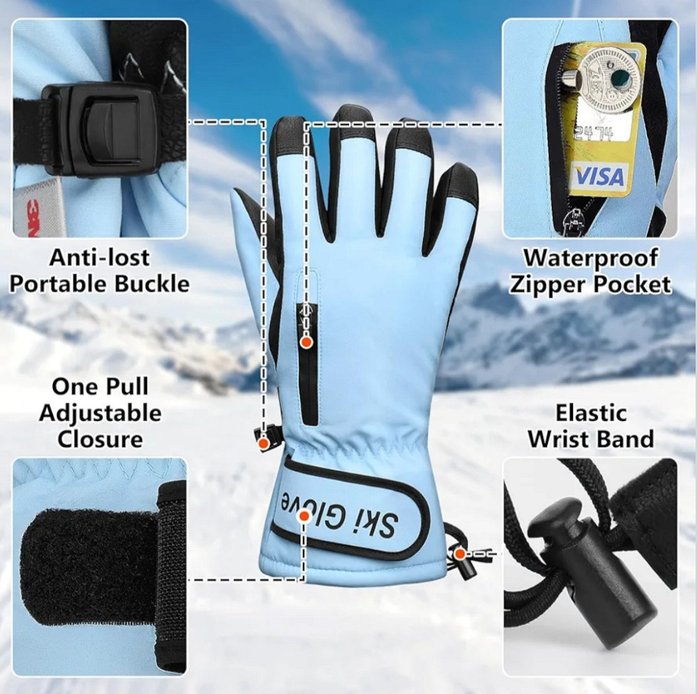 Дитячі лижні рукавички 3M Ski Glove xxxs Луцьк - фото 4