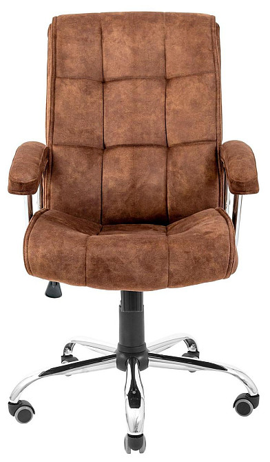 Офисное Кресло Руководителя Richman Arizona Morant 01 Хром М1 Tilt Коричневый Киев - изображение 2