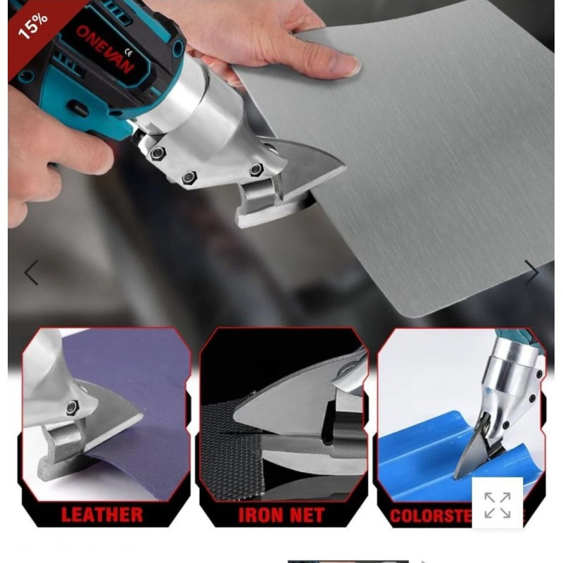 Электрический резак KRAFFTEC для металла, кожи, ткани и пластика, портативный универсальный инструмент Одесса - изображение 1