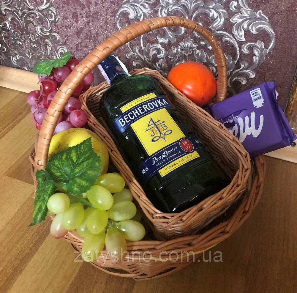 Кошик плетений подарунковий новорічний Київ - фото 5