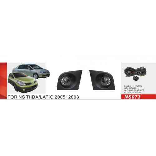 Додаткові фари Nissan Tiida 2004-2008 NS-073 H11 12V 55W з електропроводкою Харків