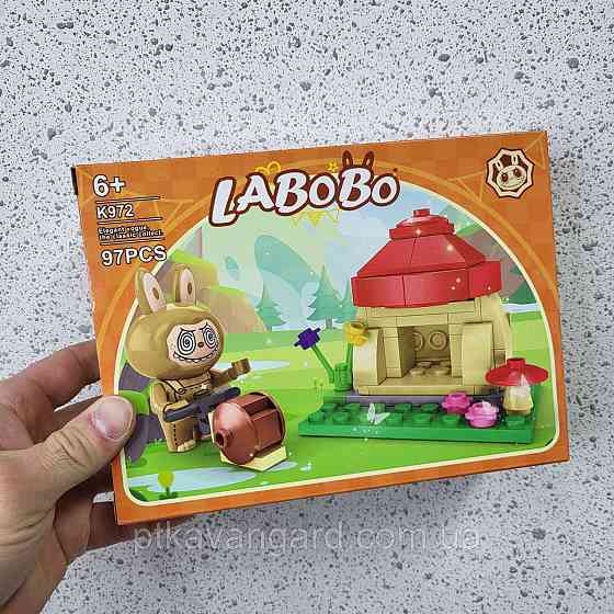 Конструктор лабубу 4в1 375 деталей labubu блоковий 4 набори в блоці K 972 A Хмельницький
