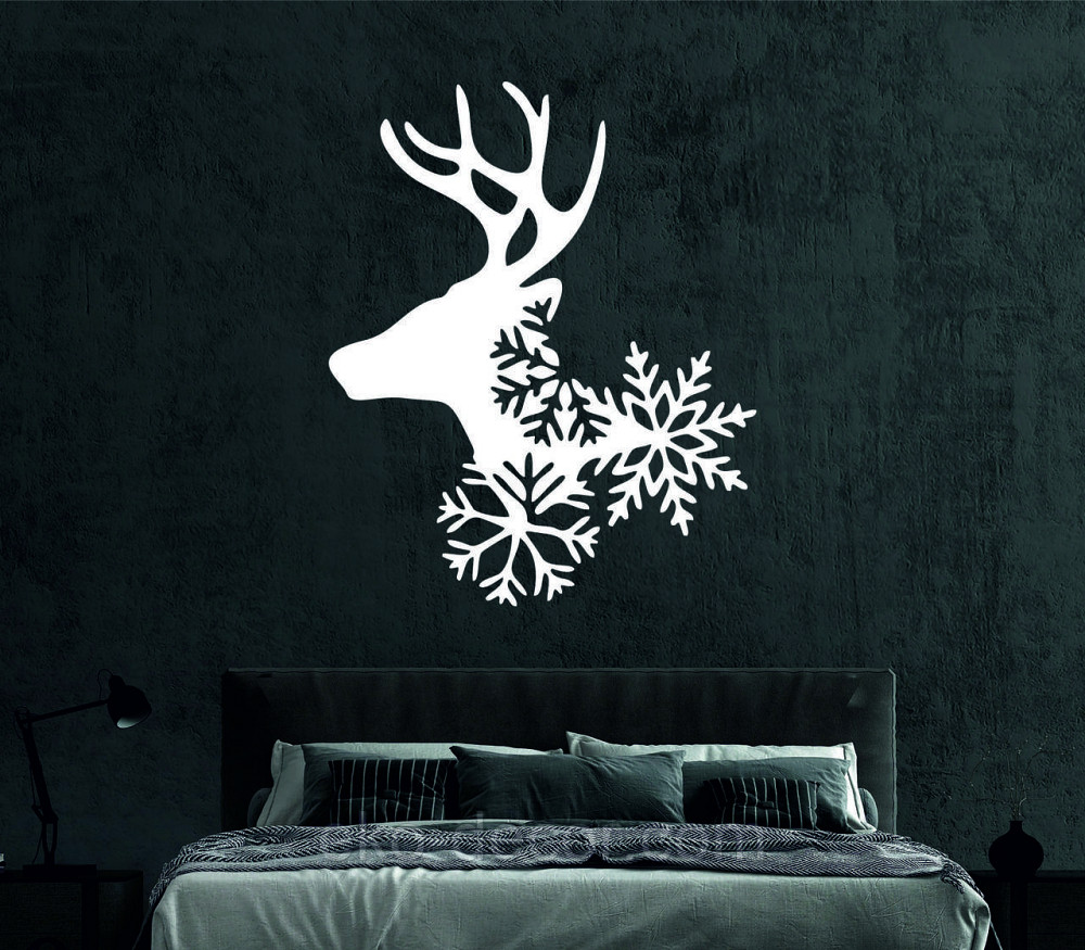 Декоративне настінне Панно «Олень», Декор на стіну Київ - фото 7