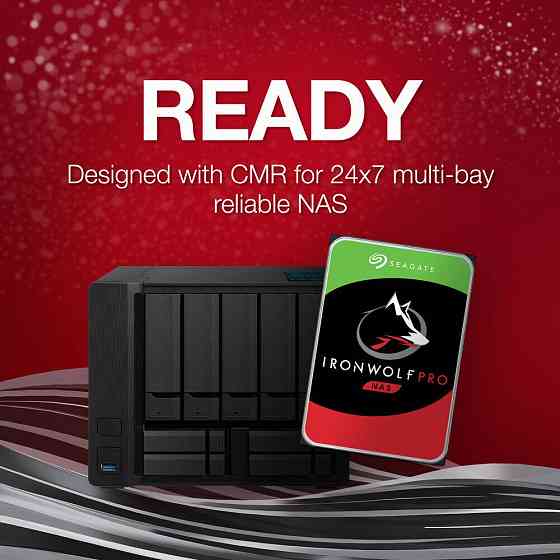 Накопичувач HDD SATA 6.0TB Seagate IronWolf Pro 7200rpm 256MB (ST6000NT001) 3.5" Харків