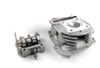 Головка цилиндра скутер 4 Т китай 100 (Ø50) (в сборе, без крышки) Мукачево - изображение 1