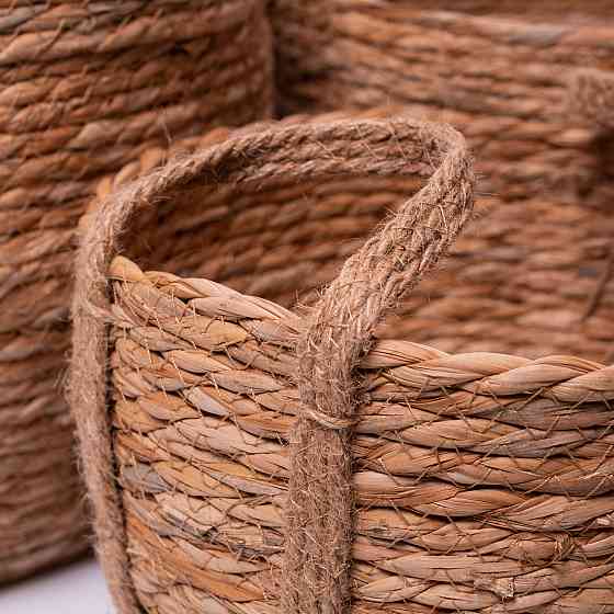 Универсальные плетеные корзины для хранения, 3 шт. Киев