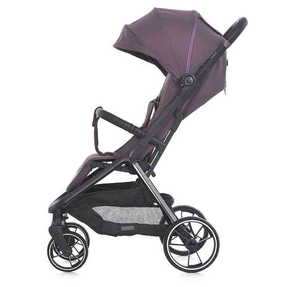 Коляска дитяча El Camino BEYA Vintage Plum прогулянкова з чохлом для ніжок у комплекті Фіолетова (ME 1127-B) Чернігів