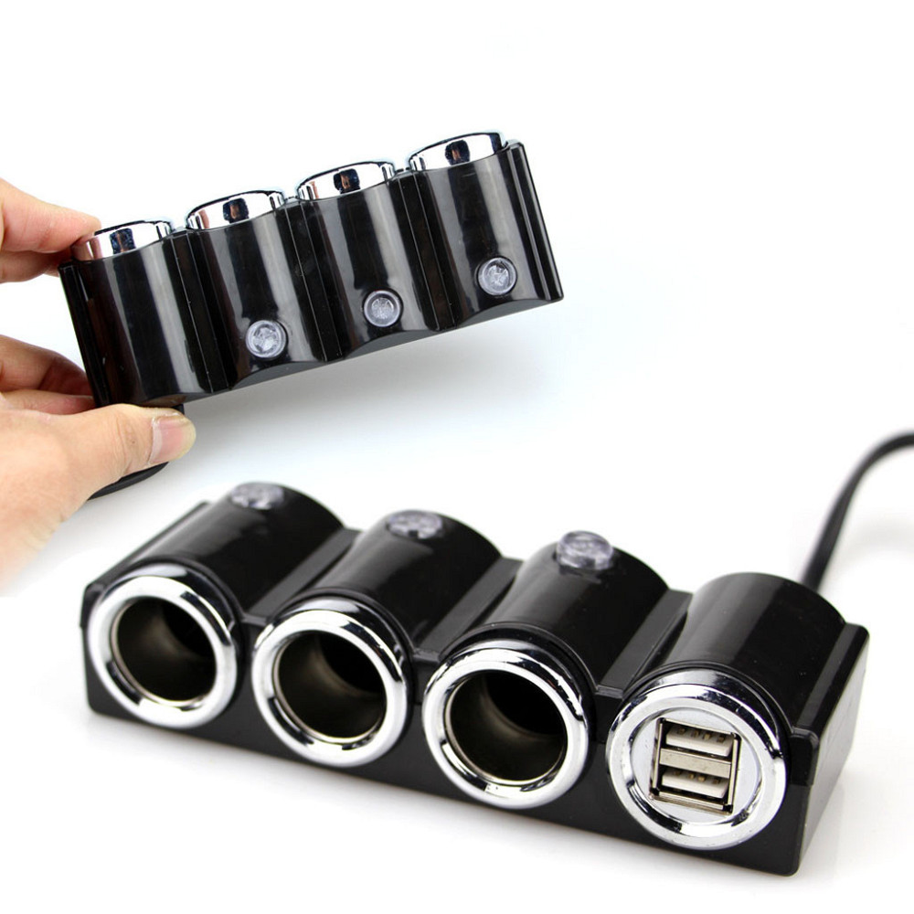 Автомобільний зарядний пристрій прикурювач 2хUSB,120W,CTC-611 SBR Київ - фото 7