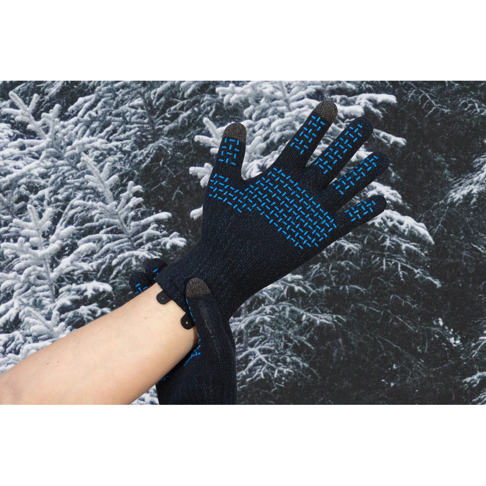 Перчатки водонепроницаемые Dexshell ThermFit 3.0 Gloves, темно-голубые, размер XL Киев - изображение 2