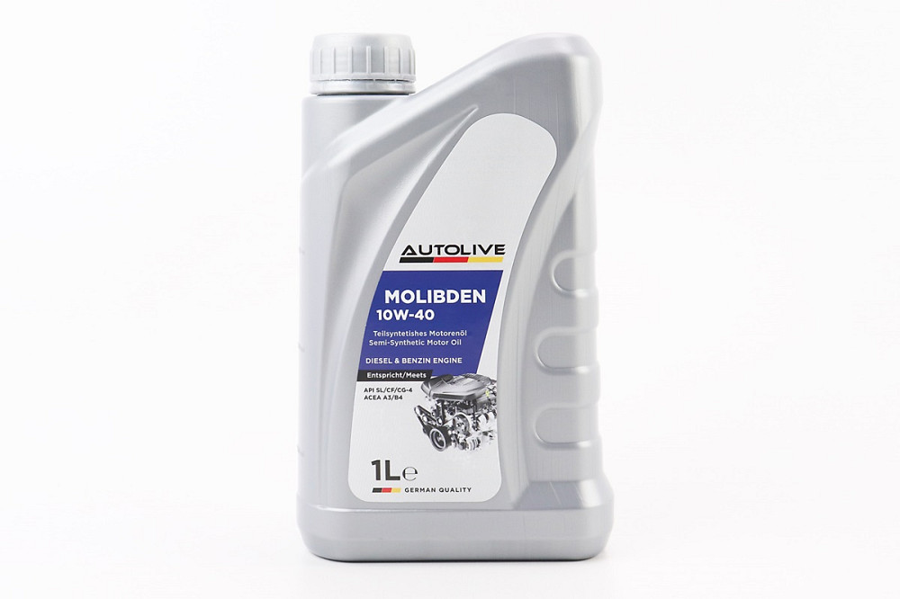 Олива 4T 10W-40 - напівсинтетична універсальна, "Molibden Benzin", 1L Київ - фото 1
