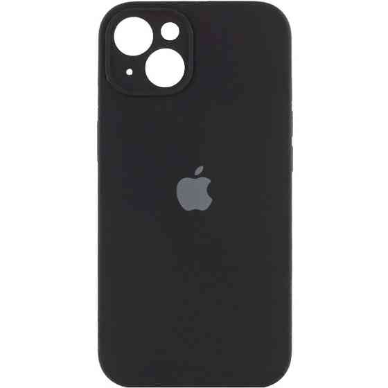Чохол для смартфона Silicone Full Case AA Camera Protect for Apple iPhone 13 14,Black Київ