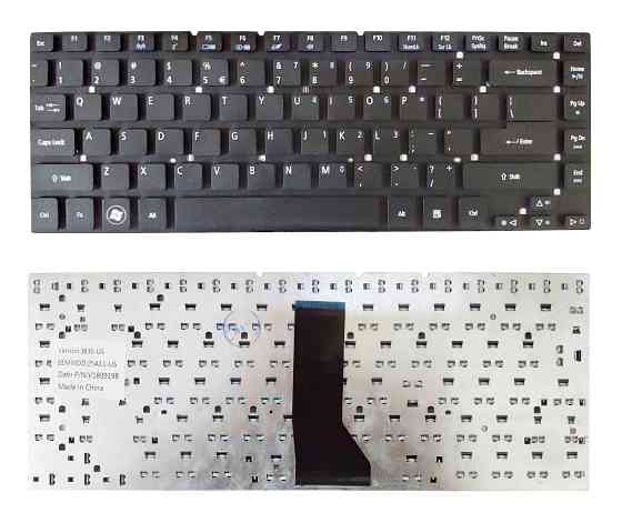 Клавиатура для ноутбука Acer Aspire (3830) Black, (No Frame), EN Вінниця