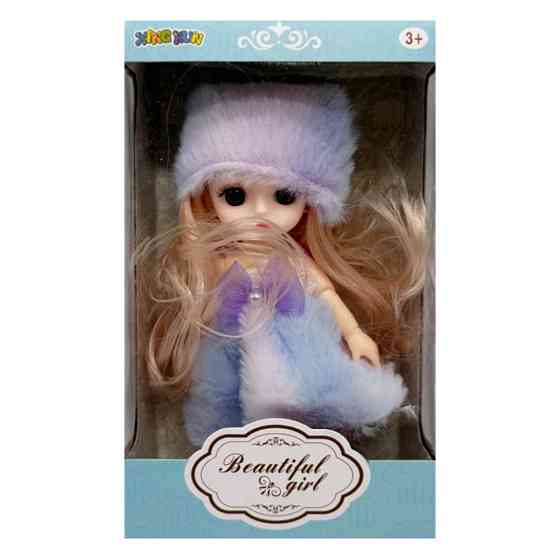 Детская игровая кукла 1361-1 шарнирная, размер 15 см Винница